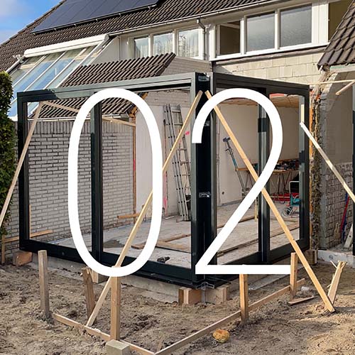 renovatie met aanbouw